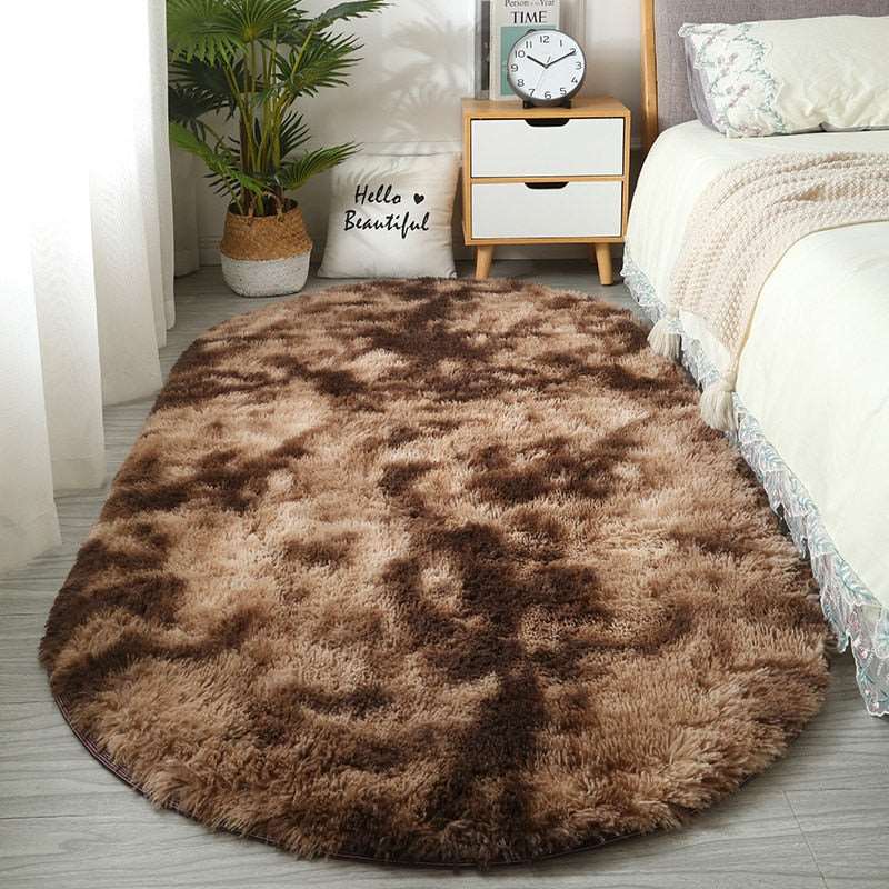 Bed Room Hairy Soft Foot Mats - CONVINI HOMEWARE